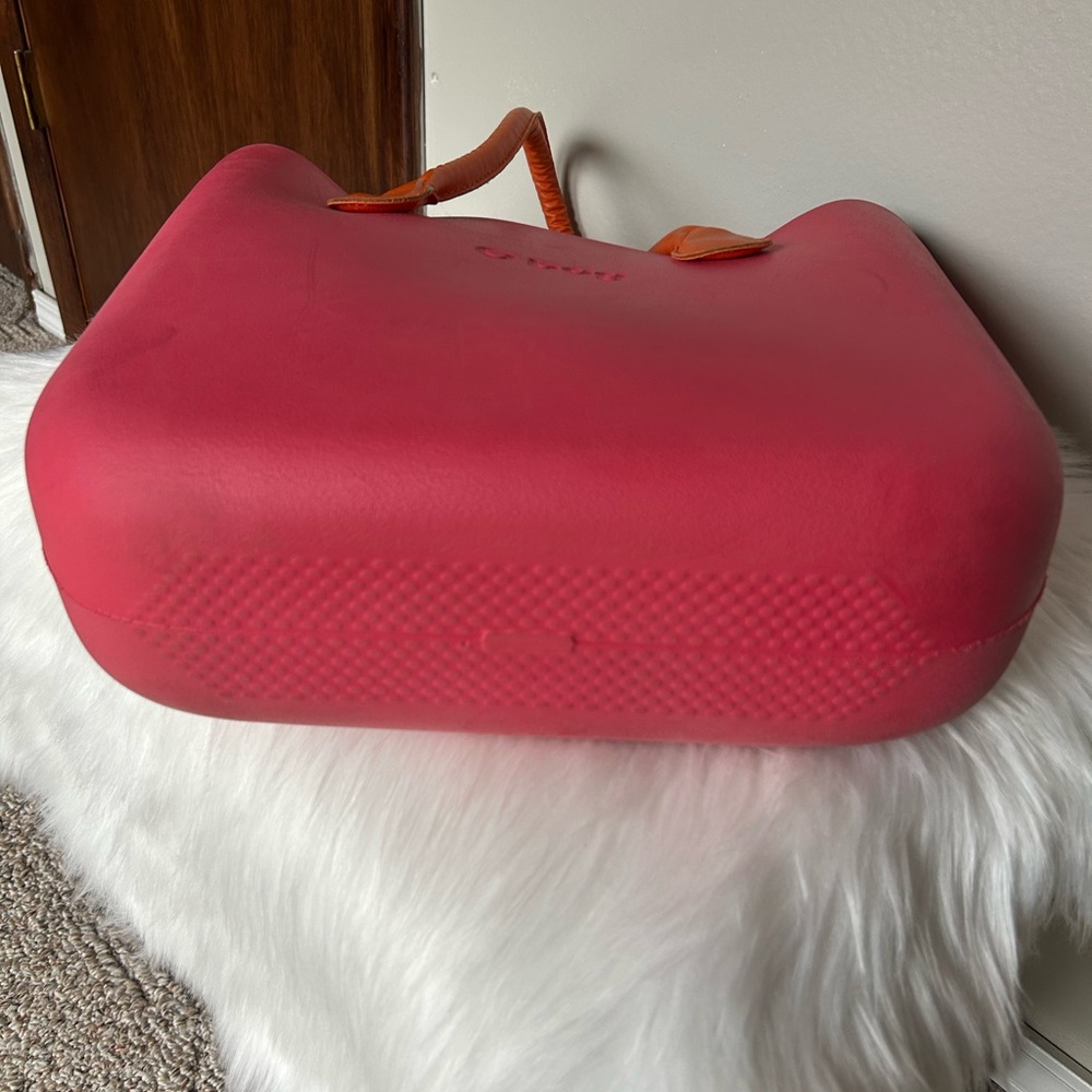 O Bag Pink and Orange Large Women's Tote - Picture 5 of 9